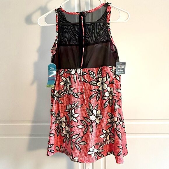 Swim Solutions Women's Catalina Mesh Swim Dress. Size 10 - Picture 5 of 9